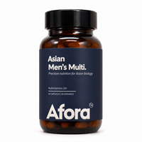 Afora™ Asian Men's Multi bottle with navy label