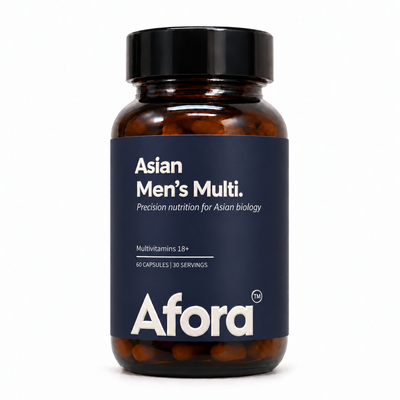 Afora™ Asian Men's Multi bottle with navy label