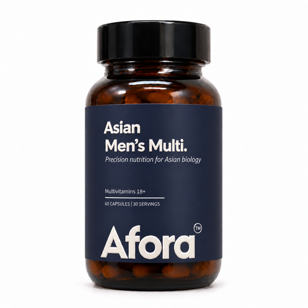 Asian Men's Multi - Daily Vitamin bottle by Afora™